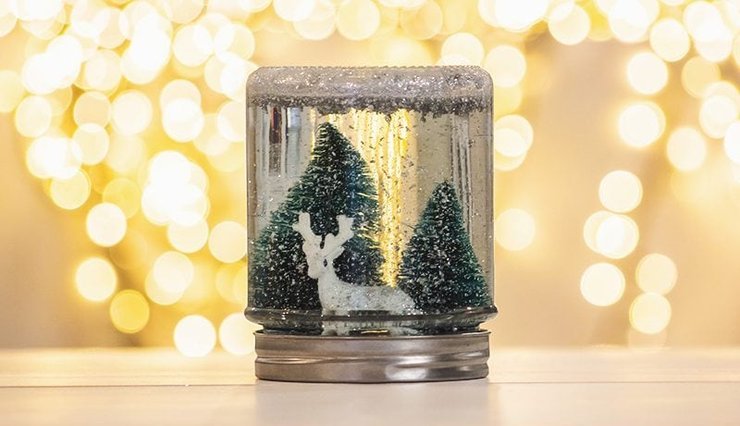 sneeuwbol voor kerst