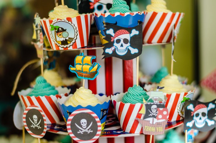 Piraten kinderfeestje snoep
