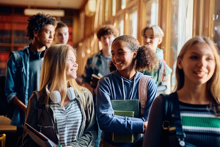 Eerste dag middelbare school