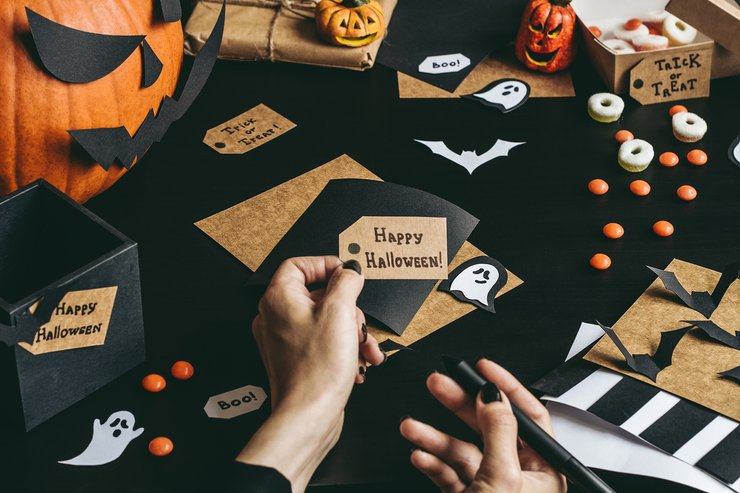 Halloween decoratie zelf maken