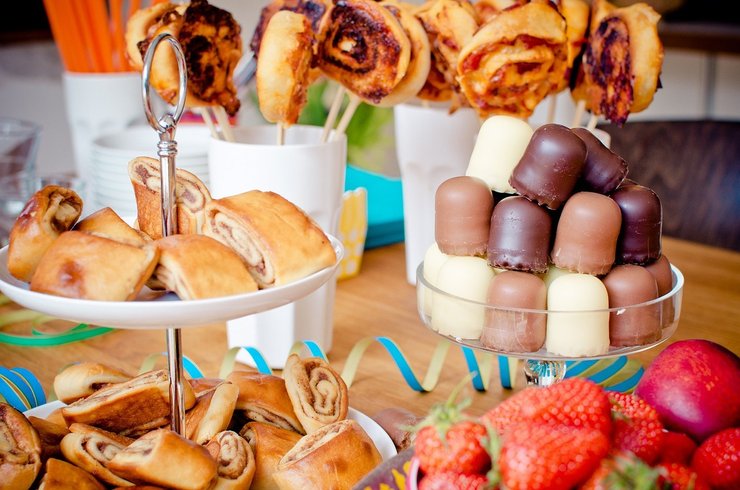 Kinderfeestje 8 jaar eten
