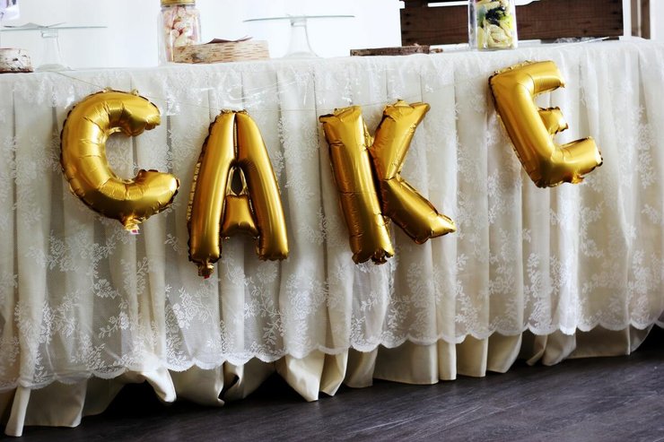 Letterfeest versiering
