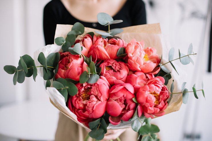 Bloemen cadeau geven voor Valentijnsdag