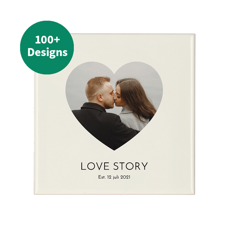 Gepersonaliseerd tegeltje Valentijn