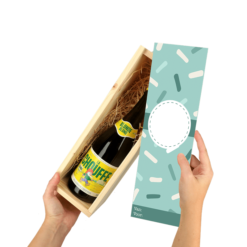 Bier- of wijnkist bedrukken