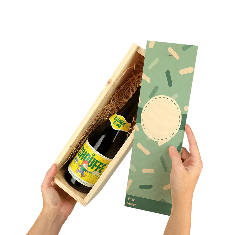 Bier- of wijnkist bedrukken