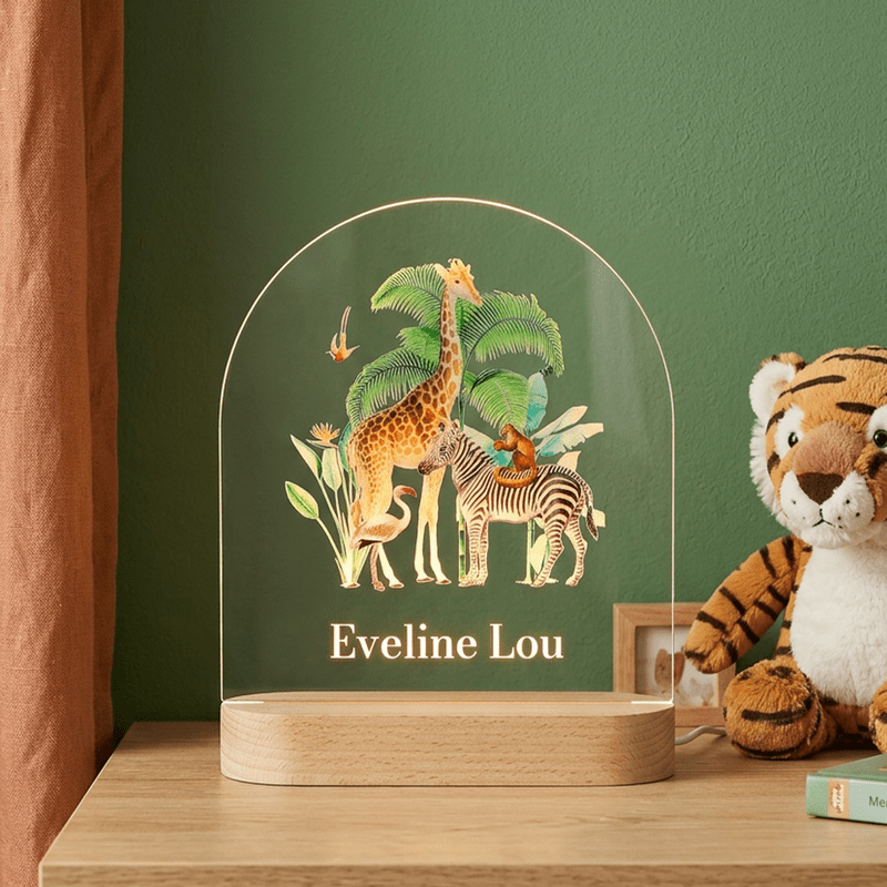 Lampje met naam (boog)