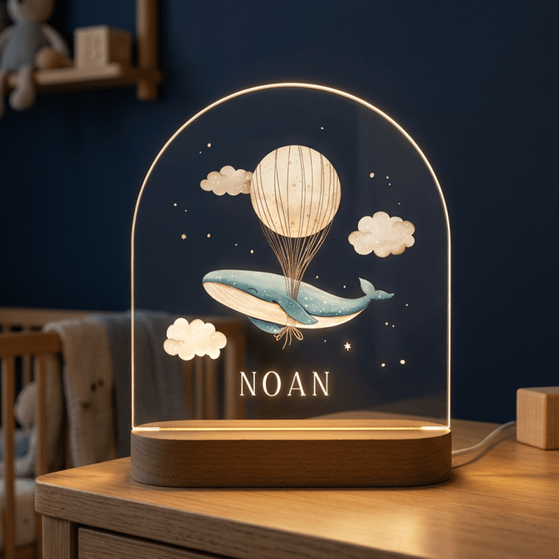 Lampje met naam (boog)