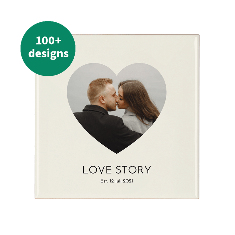 Gepersonaliseerd tegeltje Valentijn