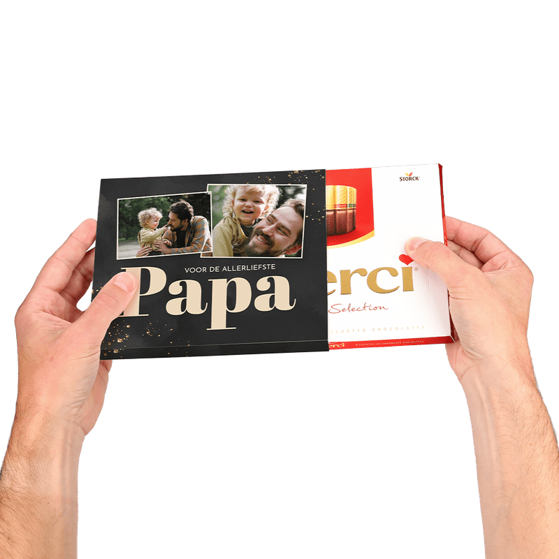 Merci chocolade personaliseren 250g