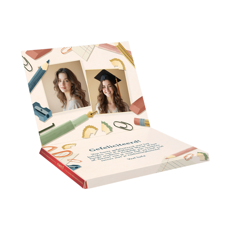 Merci chocolade personaliseren 250g