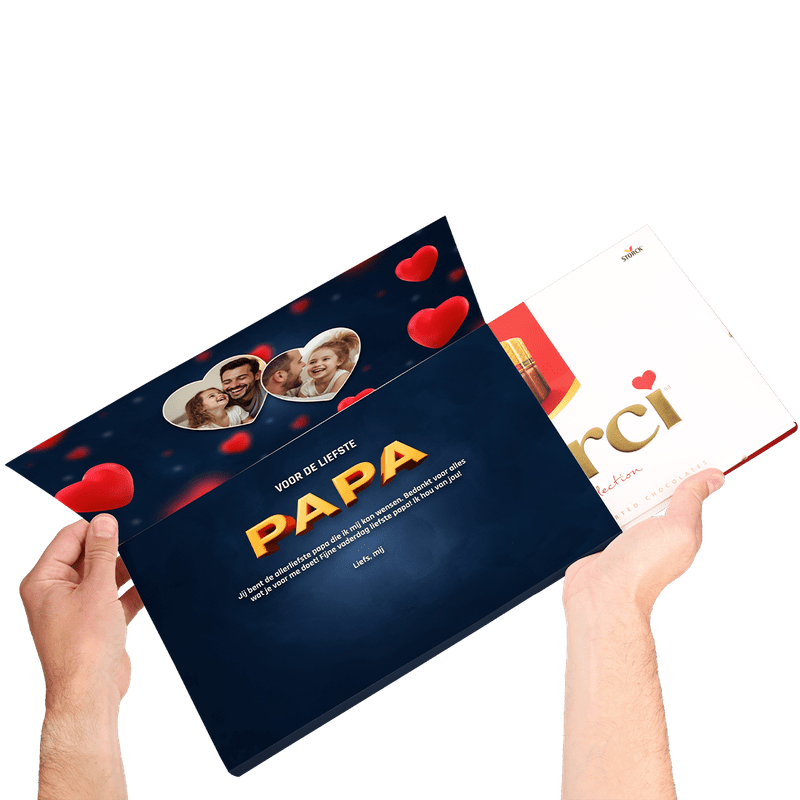 Merci chocolade personaliseren 400g