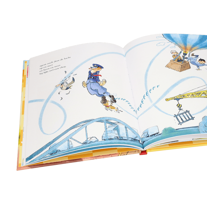 Boek Agent en Boef - lol in de lucht