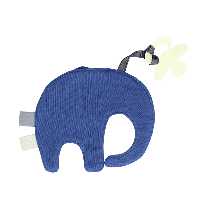 Speendoek olifant blauw