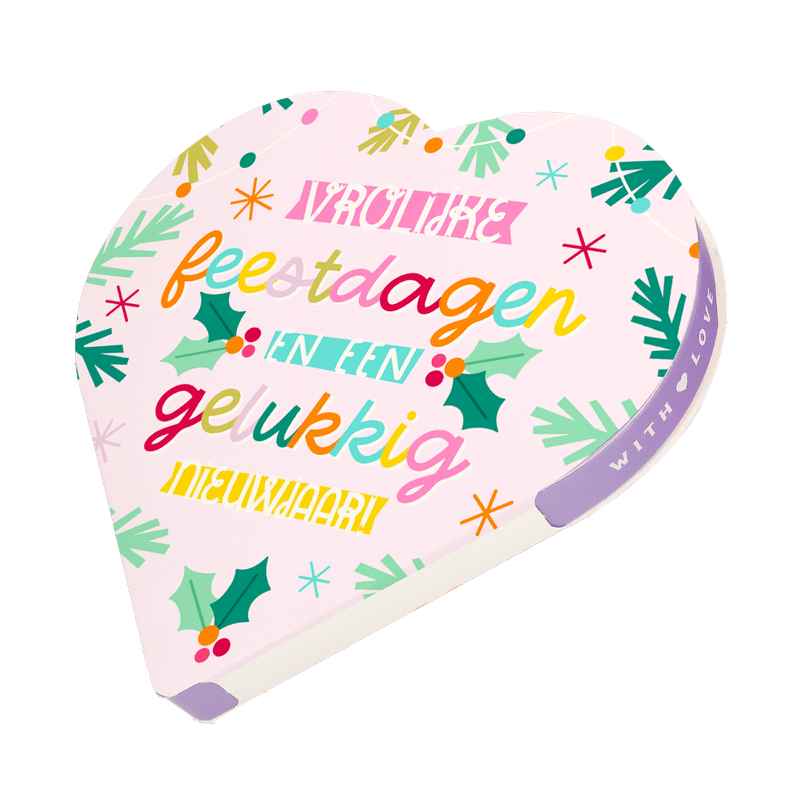 Milka kersthart personaliseren