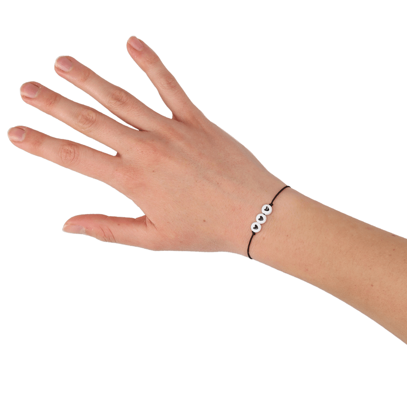 Armbandje ‘Hartjes’ 