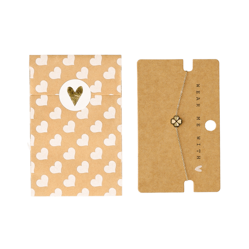 Armbandje ‘klavertje vier’