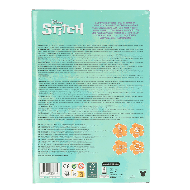Stitch tekentablet voor kinderen