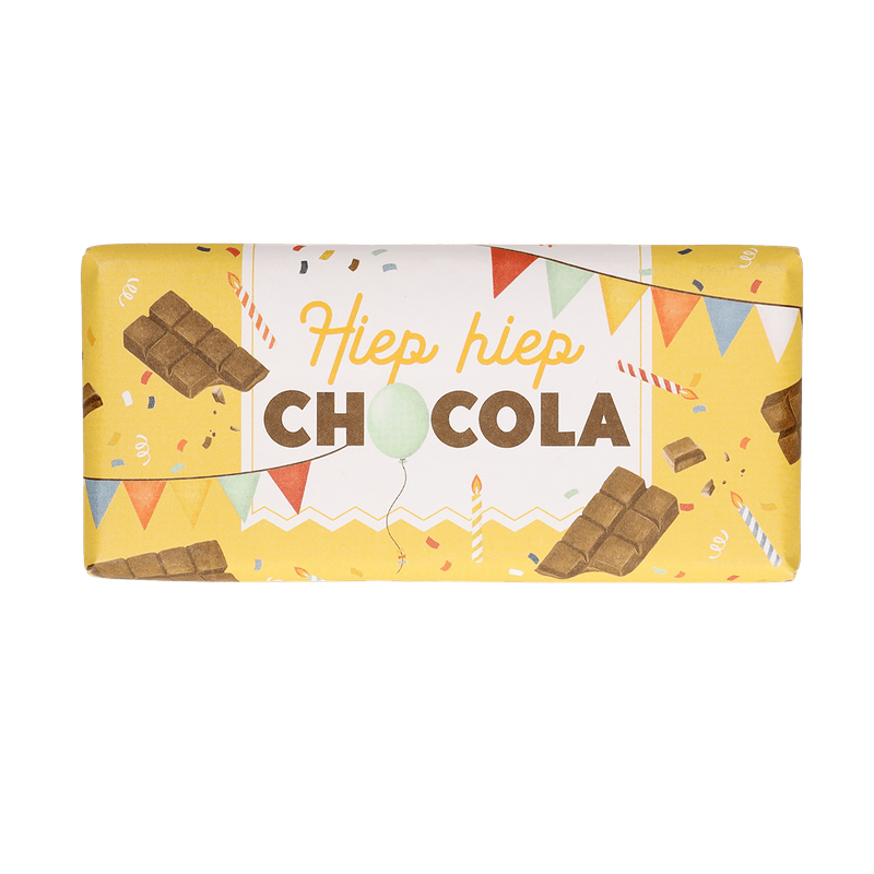 Verjaardag chocoladereep