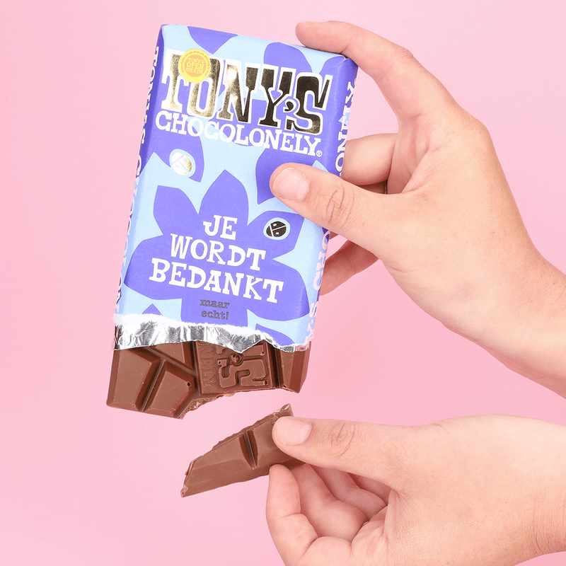 Tony’s Chocolonely ‘Bedankt’