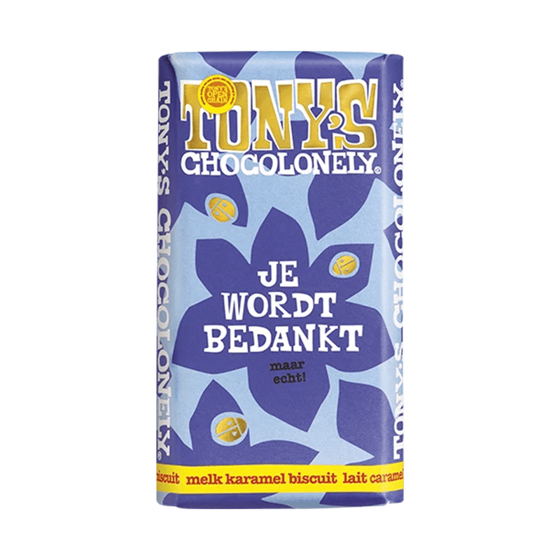 Tony’s Chocolonely ‘Bedankt’
