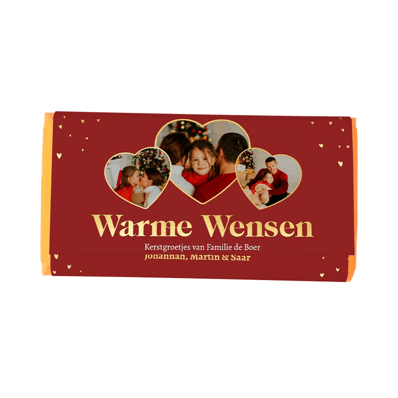 Tony’s Chocolonely kerst personaliseren