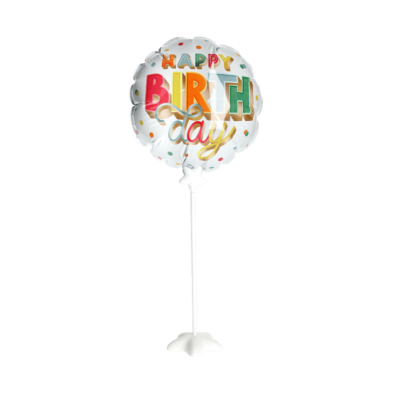 Mini ballon ‘Happy Birthday’ 