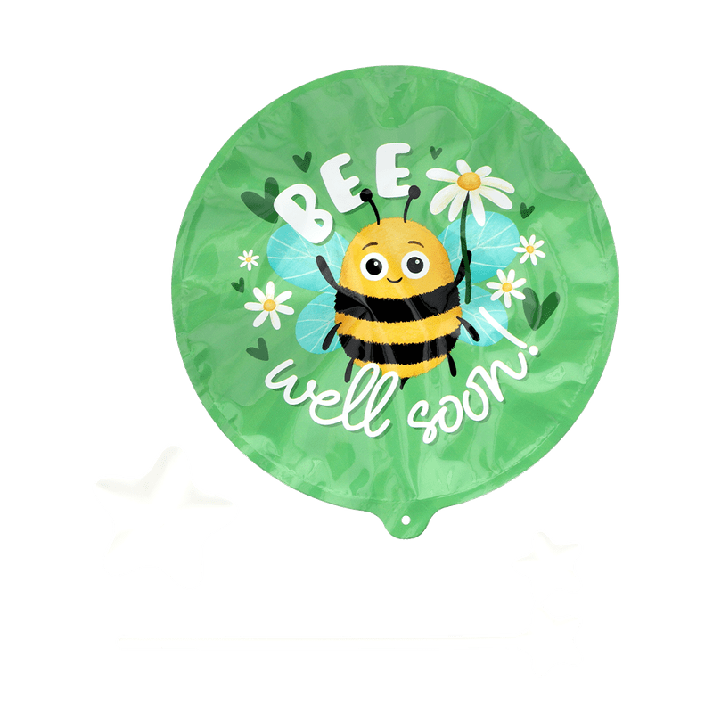 Mini ballon ‘Bee well soon’