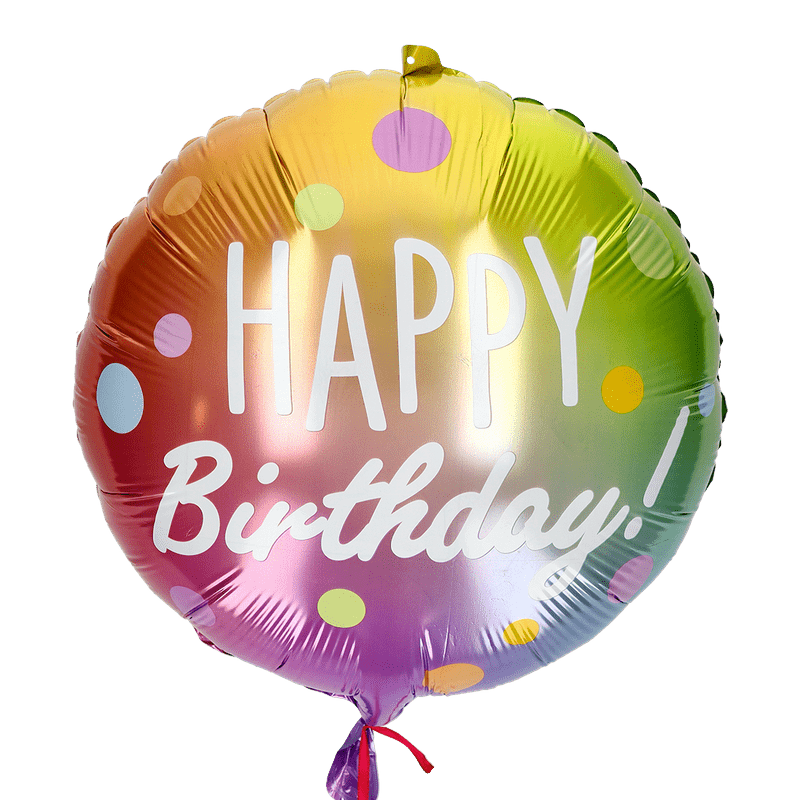 Heliumballon ‘Happy Birthday!’