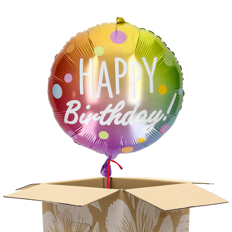 Heliumballon ‘Happy Birthday!’
