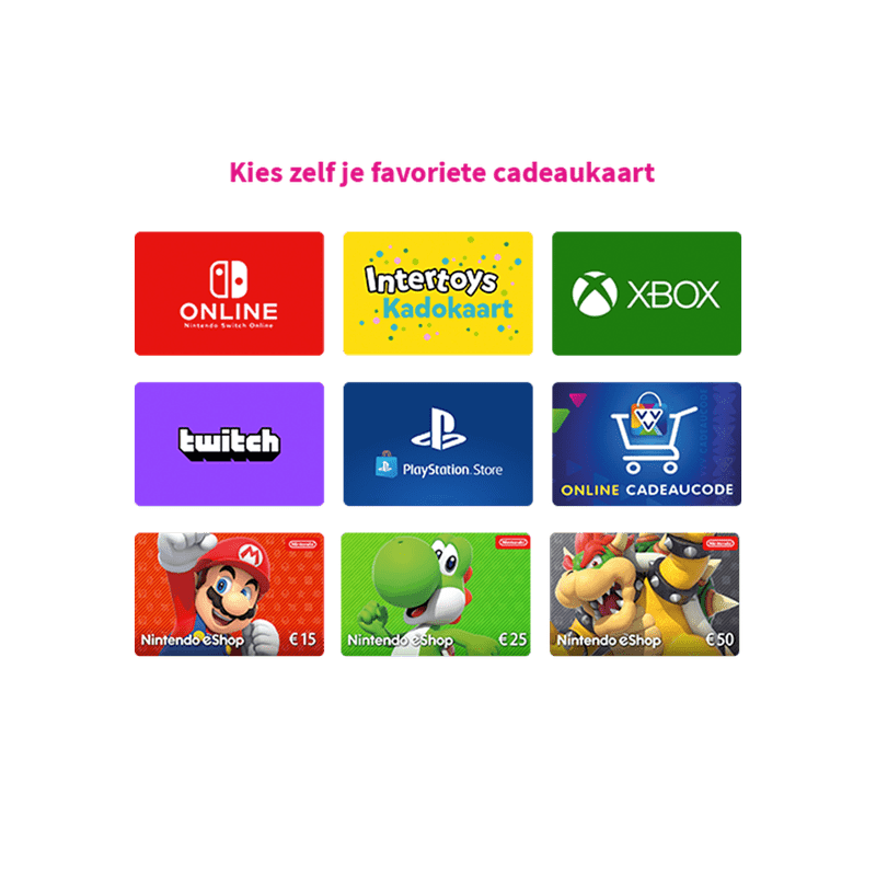 Gaming cadeaukaart € 15