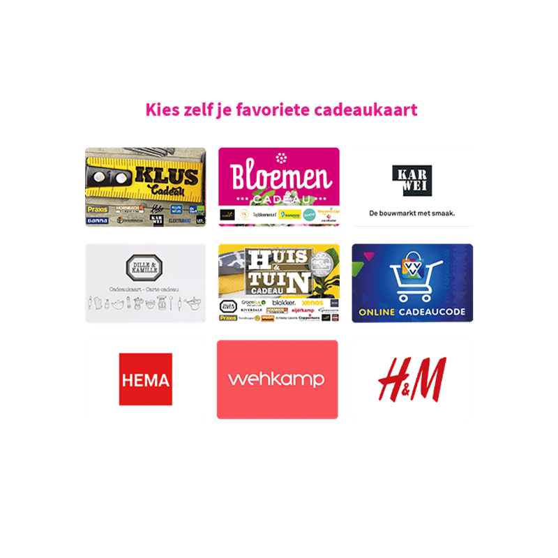 Huis & Tuin cadeaukaart € 15