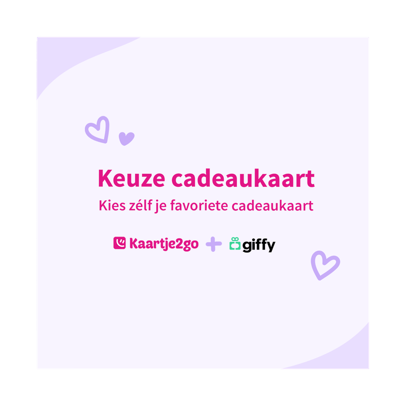 Keuze cadeaukaart € 50