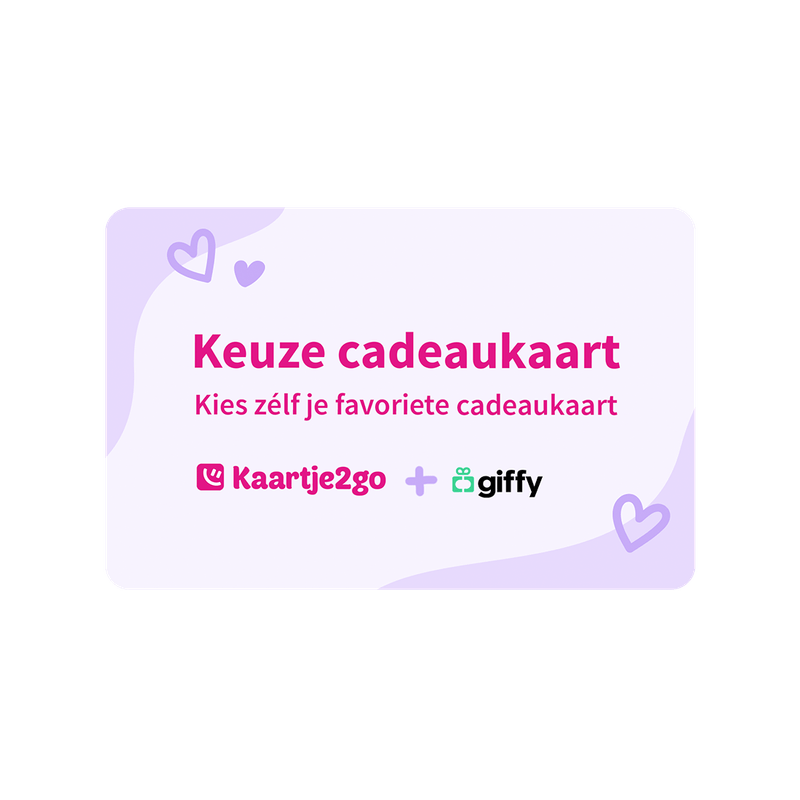 Keuze cadeaukaart € 40