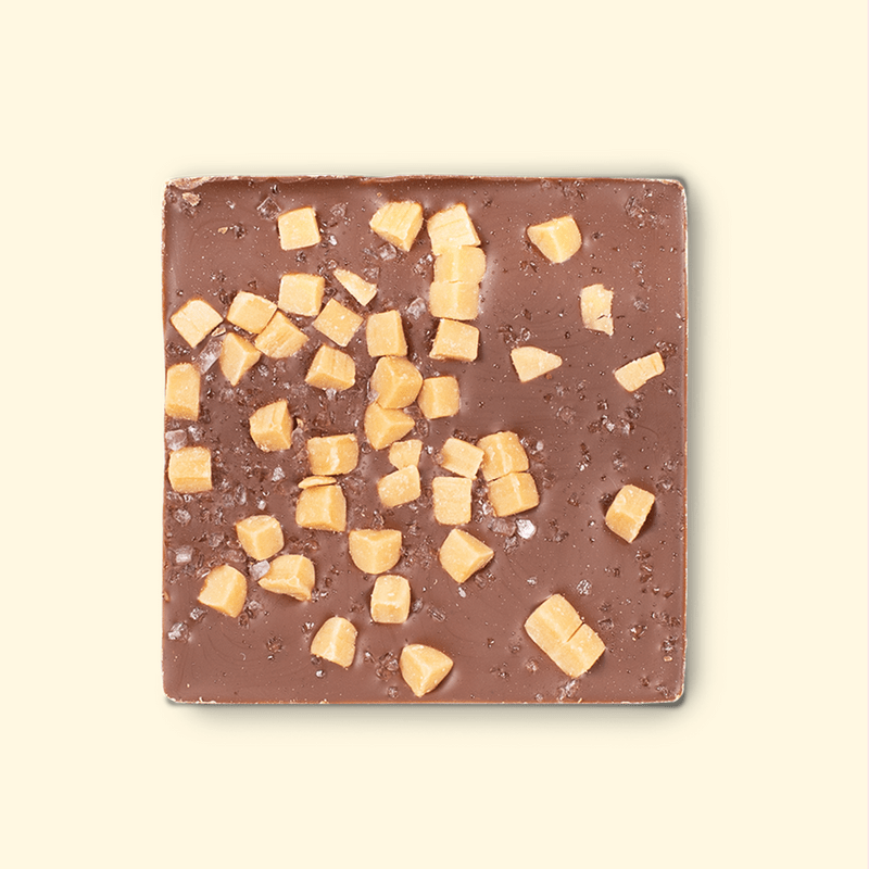 Chocolade chunk karamel-zeezout