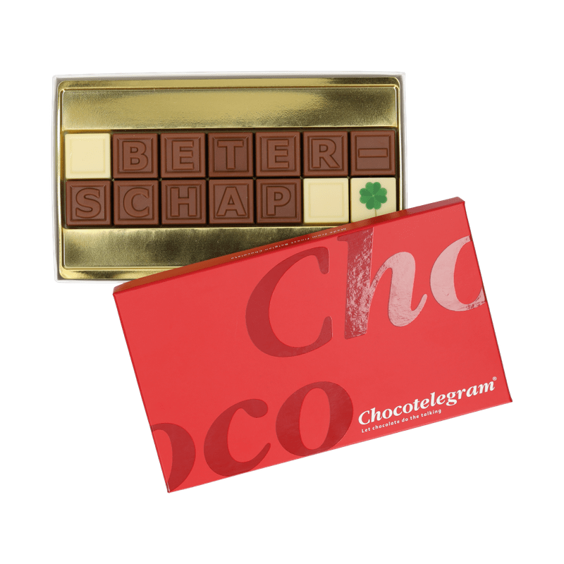 Chocoladetelegram ‘Beterschap’