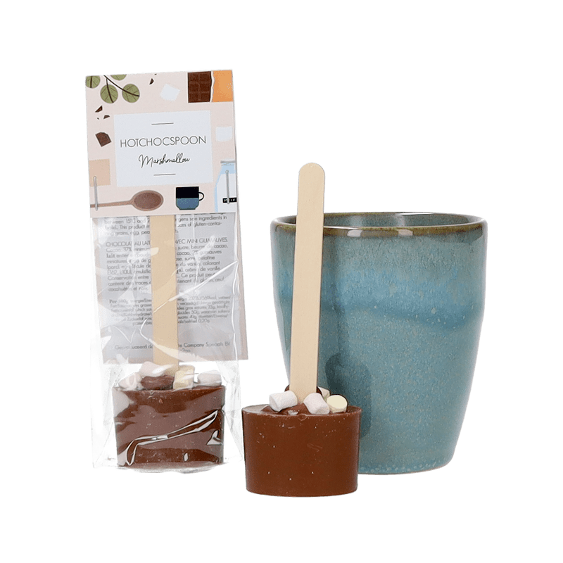 Chocolate spoon marshmallow