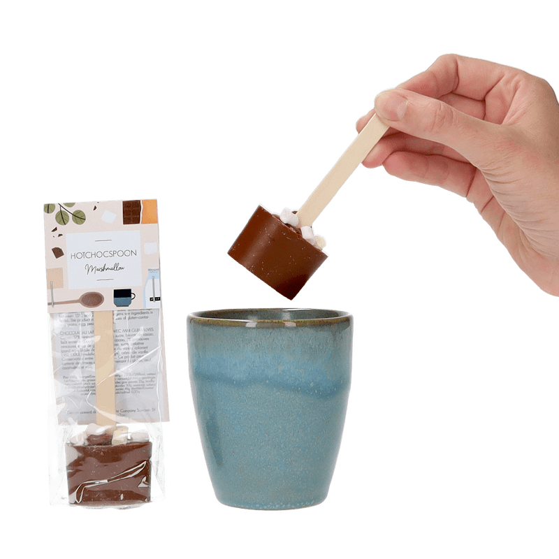 Chocolate spoon marshmallow