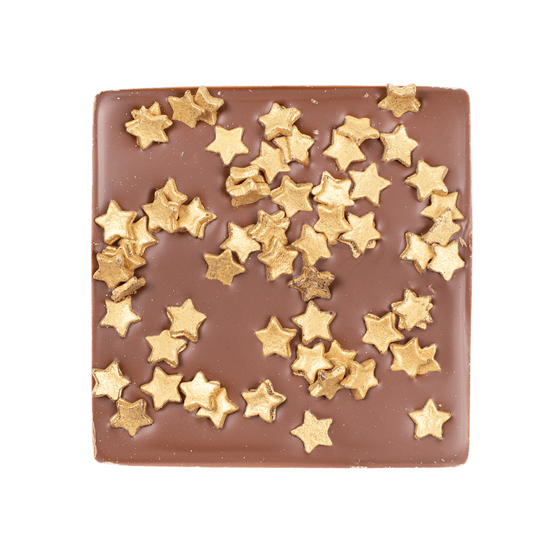 Chocolade chunk met sterren