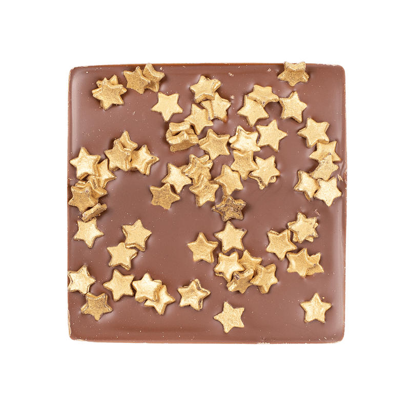 Chocolade chunk met sterren