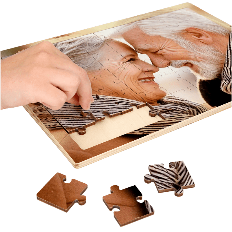 Houten fotopuzzel (staand 54)