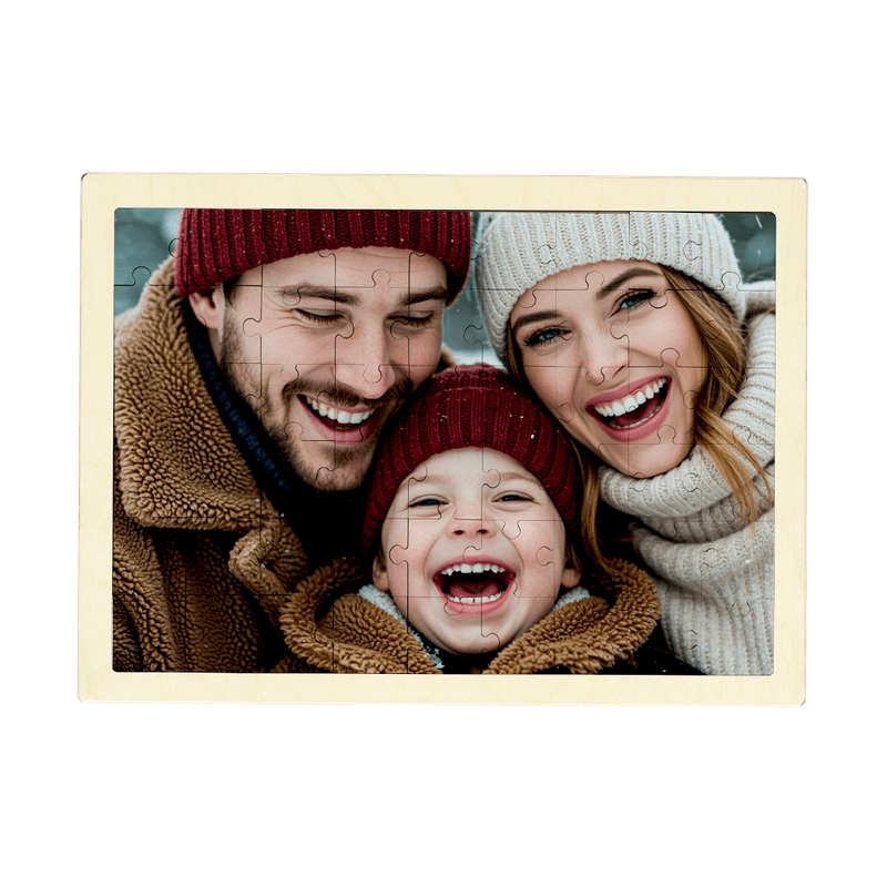 Houten fotopuzzel (staand 54)