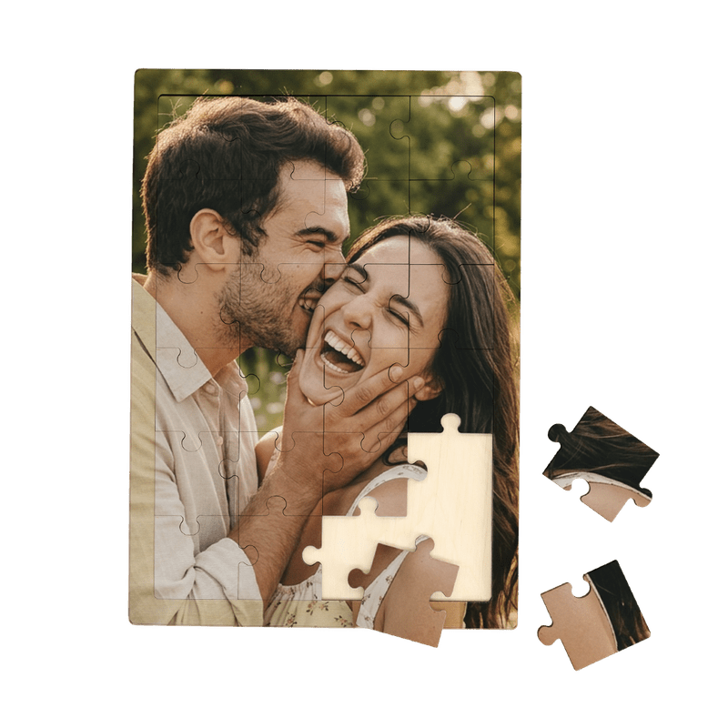 Houten fotopuzzel (staand 24)
