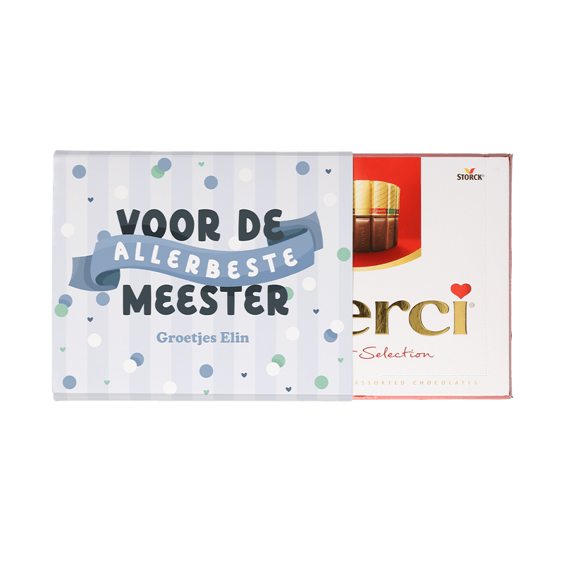 Merci juf/meester (250gr)