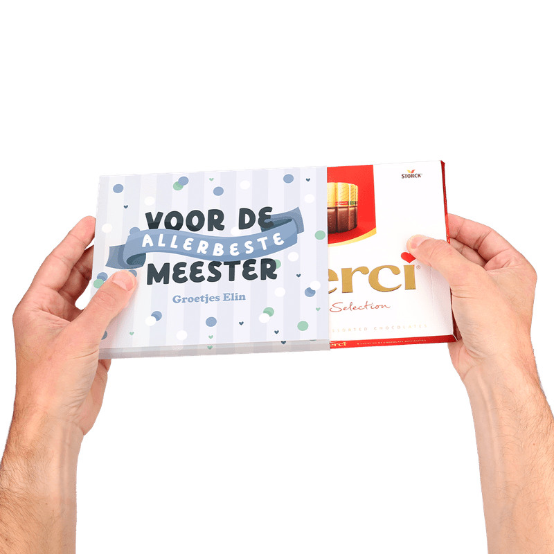 Merci juf/meester (250gr)