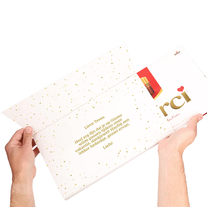 Gepersonaliseerde Merci (400g)