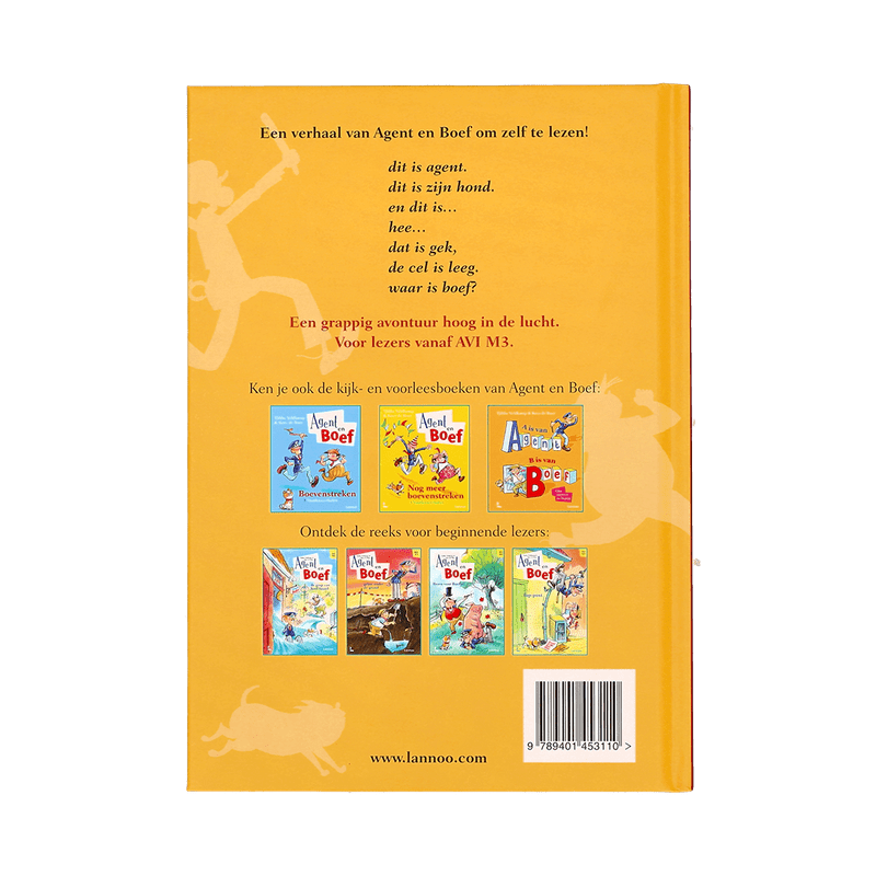 Boek Agent en Boef - lol in de lucht