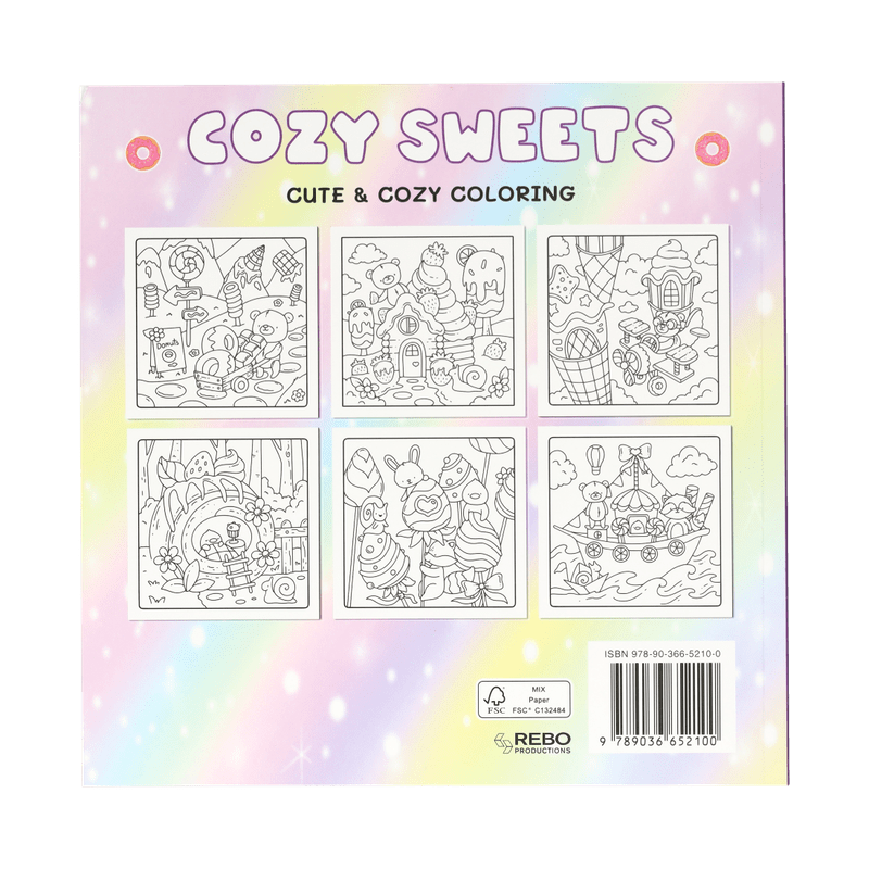 Kleurboek Cozy Sweets