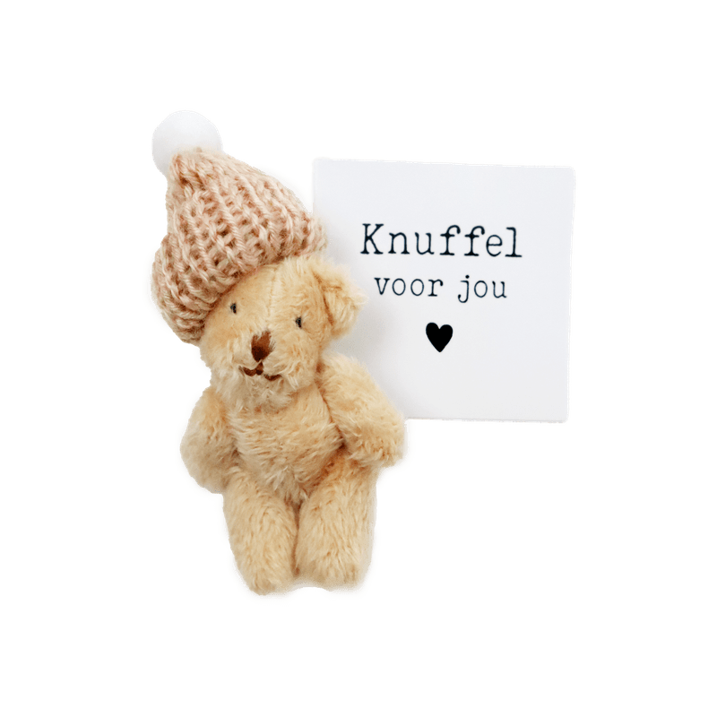 Beertje in doosje - ‘Knuffel voor jou’