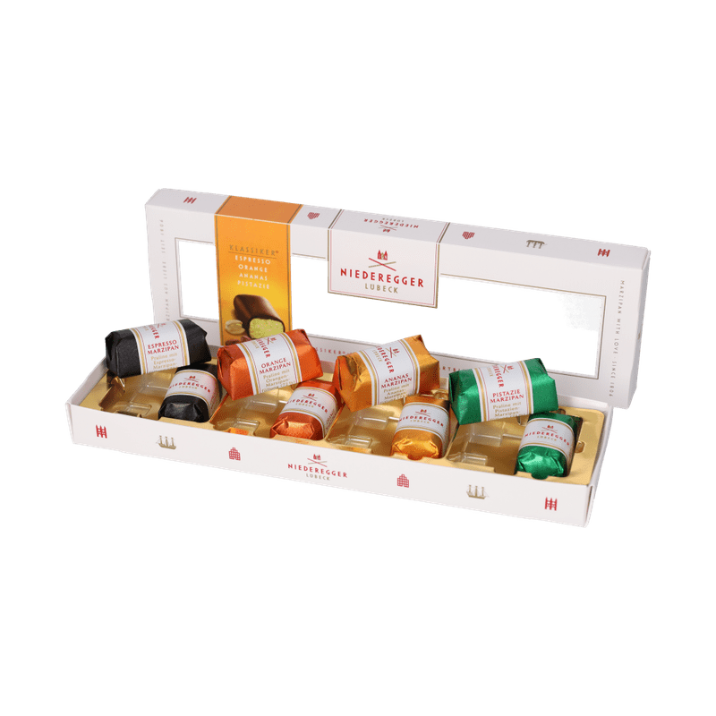 Variatiebox chocolade met marsepein